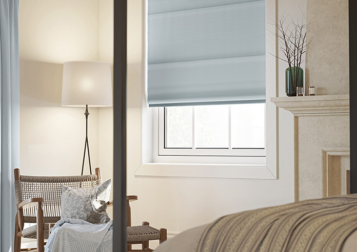 Oslo, Cloud - Twist&Fit Roman Blind - Image 5